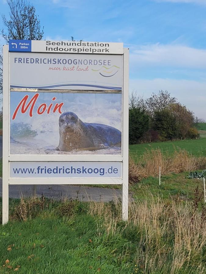 Deichwohnung Strandweg 7 Friedrichskoog-Spitz Ngoại thất bức ảnh